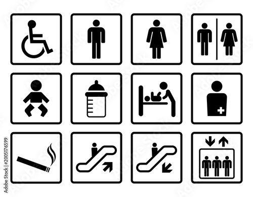 トイレのピクトグラム