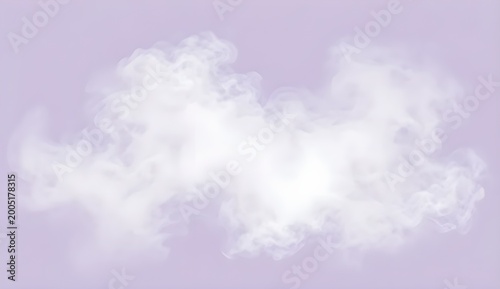 Generative AI- moke on white background