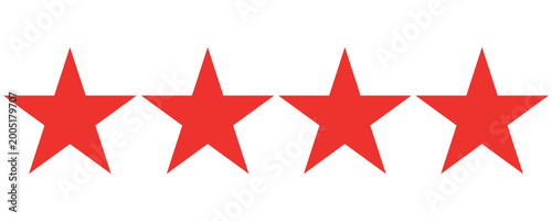 Fotografie five star customer product review icon