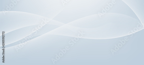 Simple white background with smooth lines in light colors
