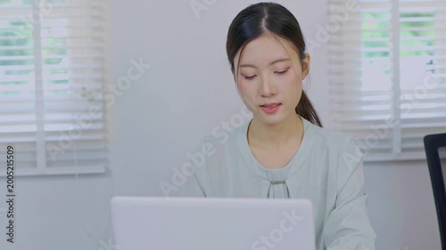  Businesswoman or accountant calculating financial investment on calculator. Calculation, business growth and marketing analysis on graph.