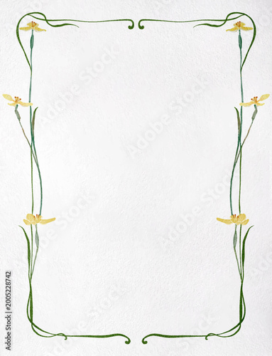 flower frame 016