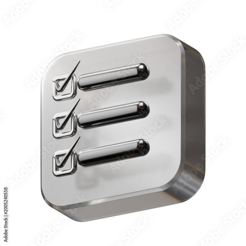 Foto 3d icon business and finance planning