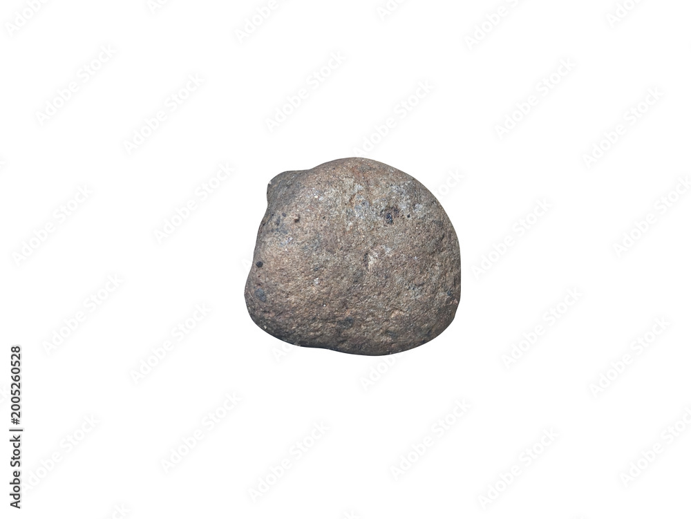 Fototapeta premium Small Natural Round River Stone