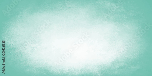Teal and white gradient background with textured effect vector graphic design element