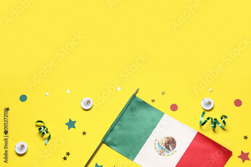 Composition with Mexican fl...