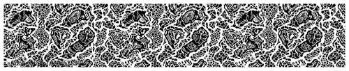 Foto Intricate cellular texture with complex organic structures and microscopic line