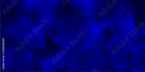 Blue background with abstract blue smoke, dark or navy blue grunge texture, dark blue background. blue grunge texture, Dark elegant Royal blue shades aquarelle paint,