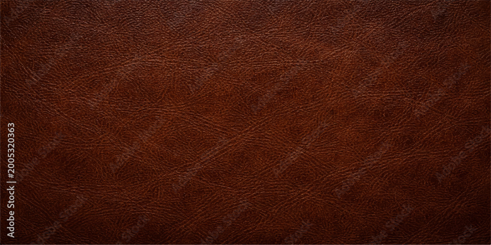 Fototapeta premium A dark brown vintage leather texture background with a rough aged surface and antique grunge pattern for retro material design