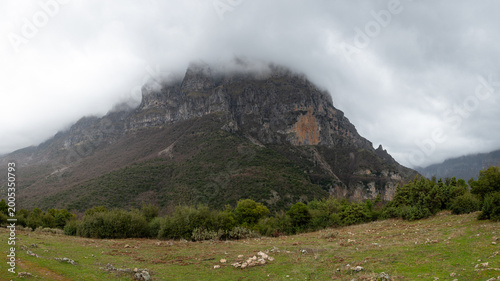 Vikos gorge view near Papingo (Papigo) village in Epirus