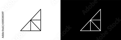 Foto joist  outline icons in construction category