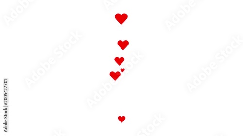 Flying hearts motion background with red hearts flying icon, red hearts flying icon, love animation, Flying Hearts motion background.
Alpha channel, transparent background. 4K resolution.