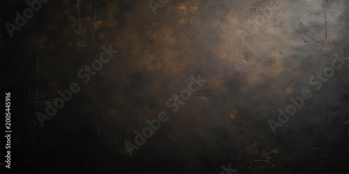 Foto A dark grunge metal texture backdrop blends swirling smoke and night clouds unde