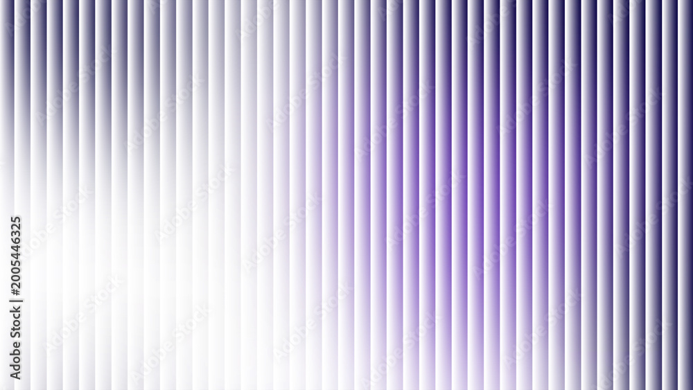 Fototapeta premium Modern Purple and White Ribbed Glass Background with Vertical Gradient Stripes