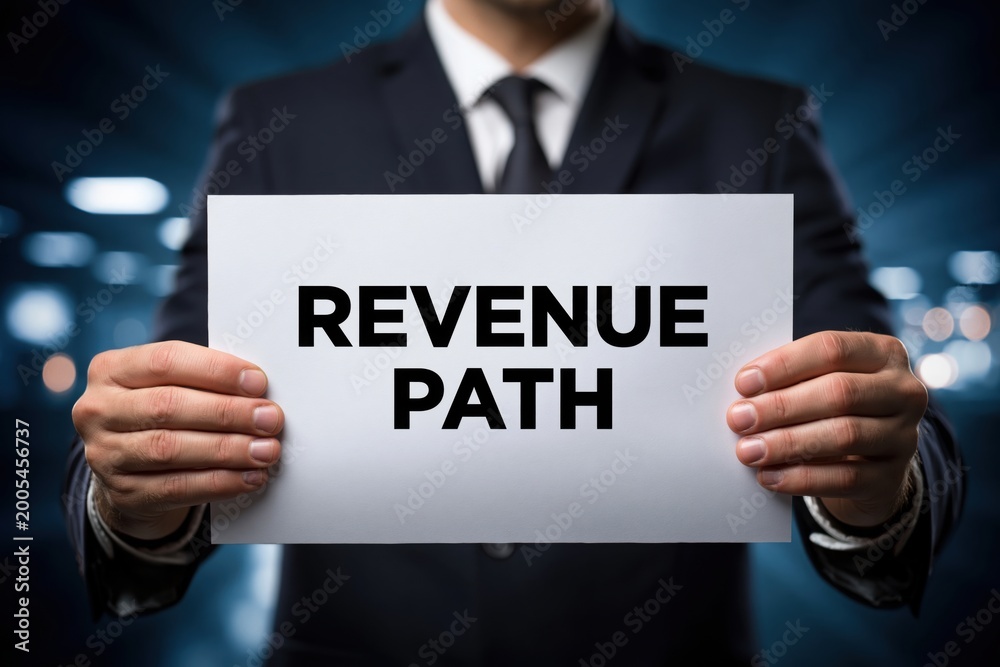 Obraz premium Strategist Charting a Clear Revenue Path for Growth