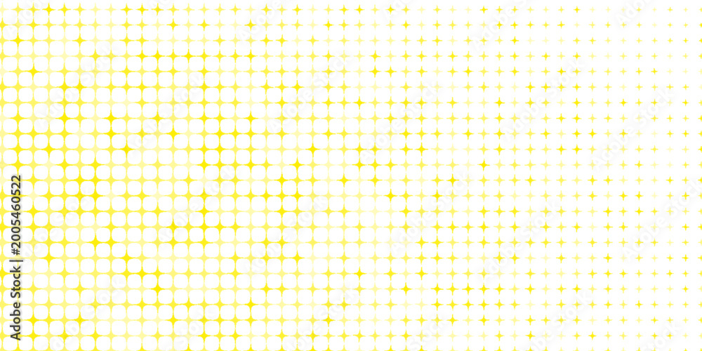 Photography yellow halftone background bright pixelated dotted texture