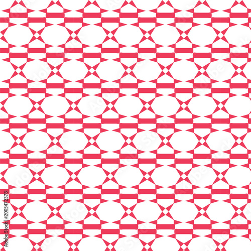 red and white seamless pattern, asanoha, hemp leaf, Sashiko, star-like, hexagonal, diamonds and triangles, resilient hemp plant, overlapping, traditional Japanese,