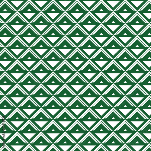 seamless geometric pattern with geometric shapes, Uroko, scales, fish, snake, or dragon, nested outlines, intersecting lines, Green Pattern, Uroko, armor of samurai,