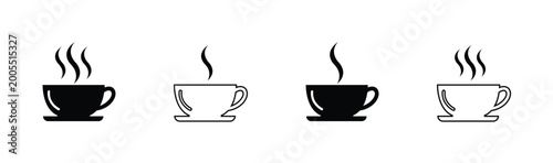 Photos Coffee cup icon vector