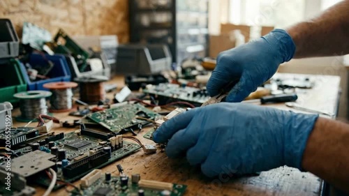 Valuable Resource Extraction from Discarded Devices