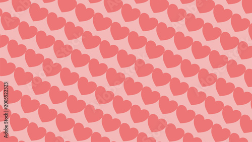 Sweet and tender pink heart motif wallpaper for expressing love, affection, and gentle romance in your creative projects and designs