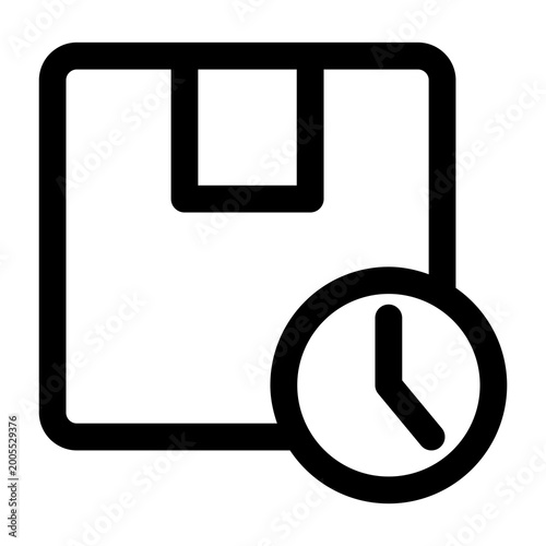 Canvas-taulu Estimated Delivery Time Icon