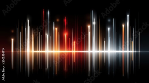 Abstract music soundscape experimental soundscape featuring repeating evolving musical elements an exploration of sonic texture