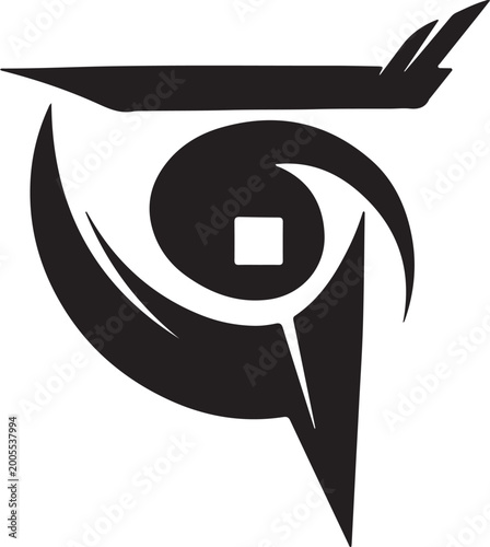 Design First Letter of Bangla Alphabet for Logo T-shirt any use of Worldwide
