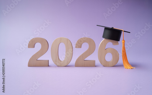 2026 Graduation Concept Education Success Future Achievement Design