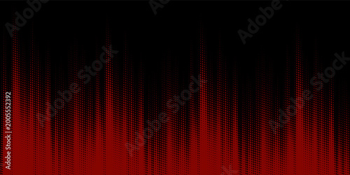 Photos Halftone dots red and blue color pattern gradient grunge texture background
