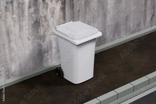Trash Can Mockup