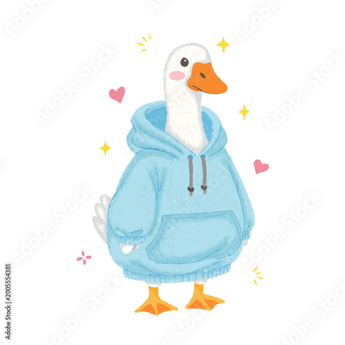 Illustration of Birthday Silly Goose