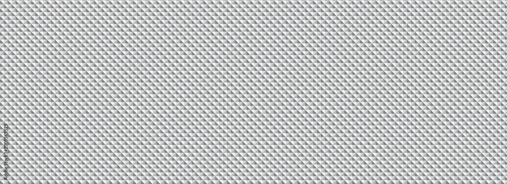 Obraz premium Quilted fabric texture background pattern gray white