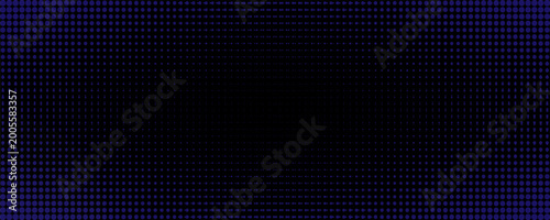 Canvastavla A halftone dot pattern fills a dark blue background with subtle gradients