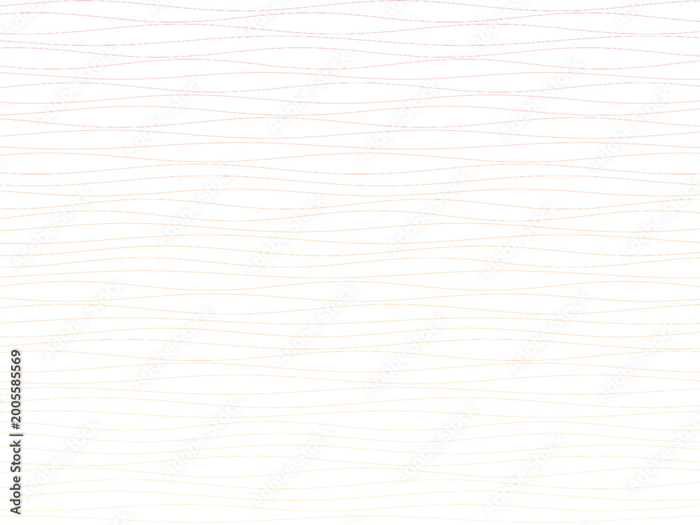 Fototapeta premium Abstract Parallel Waves Rhythmic Line Art Background