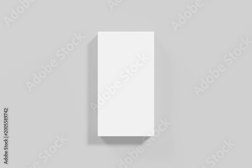 Box Phone Blank Mockup