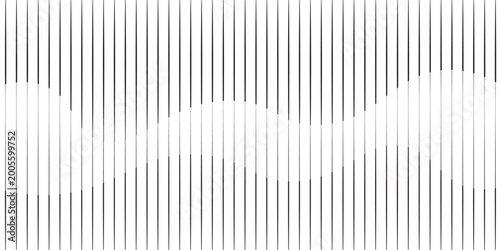Foto Abstract op art background made from black and white lines
