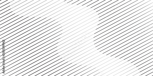 Cuadro en lienzo Abstract op art background made from black and white lines