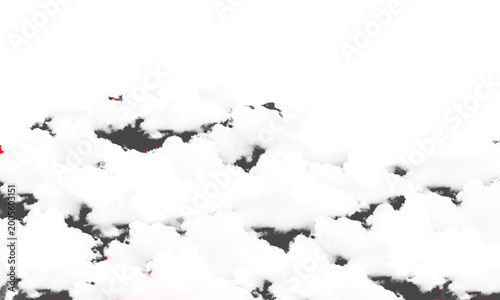 Photos Serene white cloudscape a three dimensional illustration of atmospheric glory an