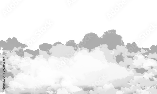 Photos Serene cloudscape montage a three dimensional aethereal illustration of atmosphe
