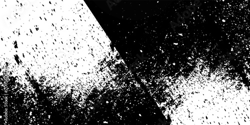 Fotografía A grunge textured background with black and white colors