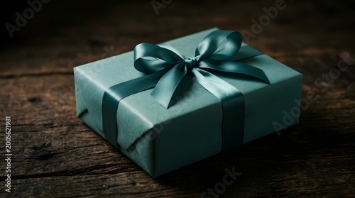Father's day gift a beautifully wrapped present for dad