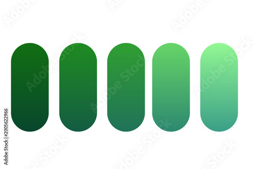 Vector Swatch Fresh Green Lime Gradient