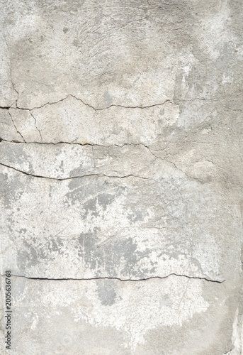Cuadro en lienzo Cracked Concrete Wall Texture