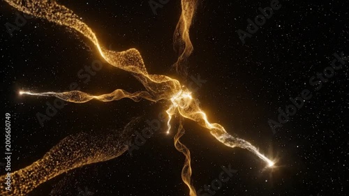 molten gold pouring onto rough dark mineral surface under dramatic lighting