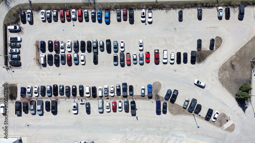 Bilde på lerret Parking lot 1