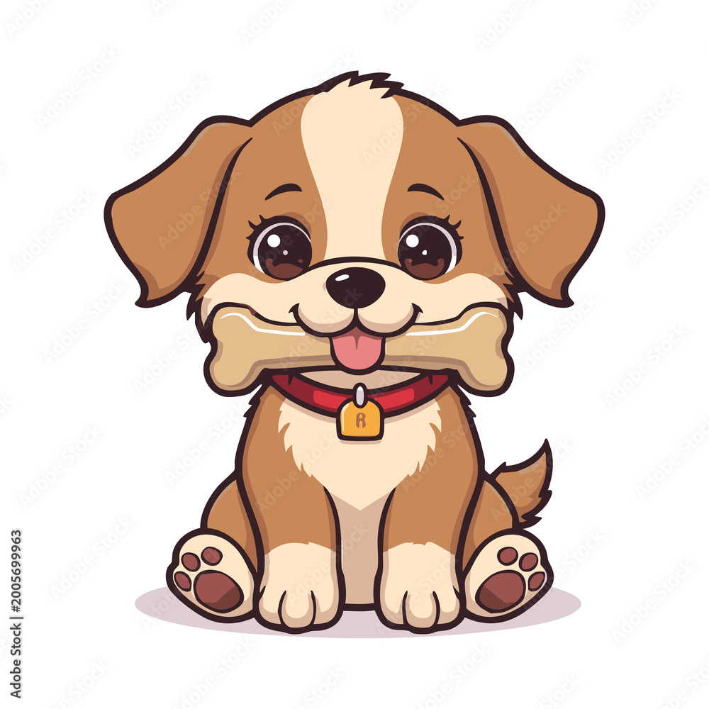 Fototapeta premium Dog illustration