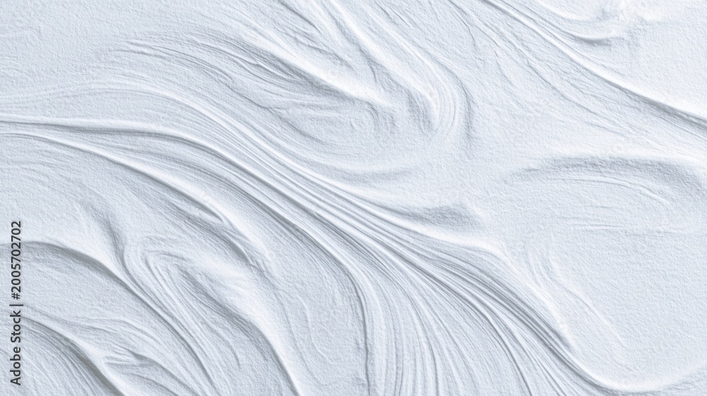 Fototapeta premium Abstract Flow: An artful and abstract composition featuring a flowing pattern of folded paper. A clean aesthetic, lending itself to a multitude of creative applications.