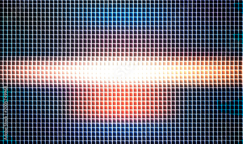 Photography gradient light band with grid texture