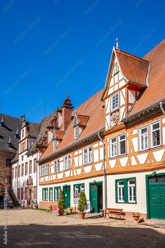 Fototapeta premium Altstadt, Erbach, Odenwald, Hessen, Deutschland 
